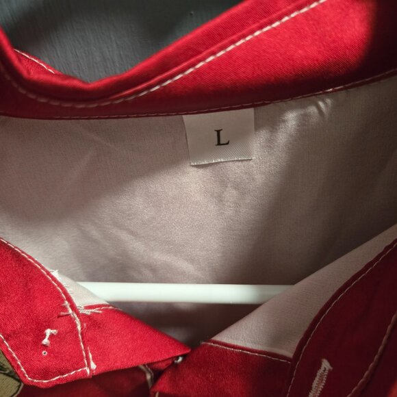 Rockabilly style shirt size large - Picture 2 of 2